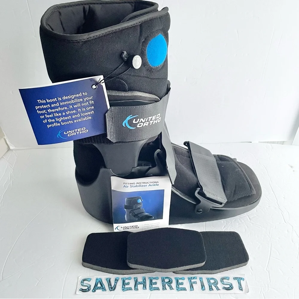 United Ortho Black Medical Boot - Picture 6 of 9